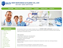 Tablet Screenshot of bh-med.com